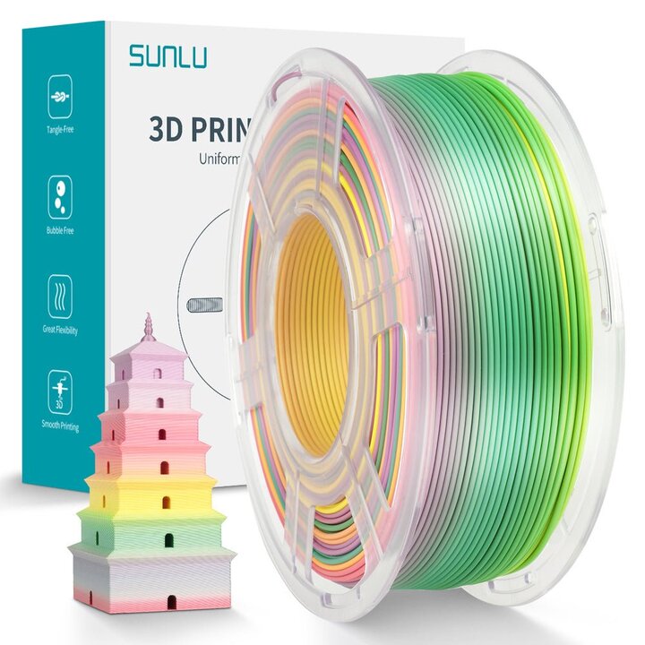Sunlu Silk PLA+ Sorbet Tropical - Impression 3D Occitanie