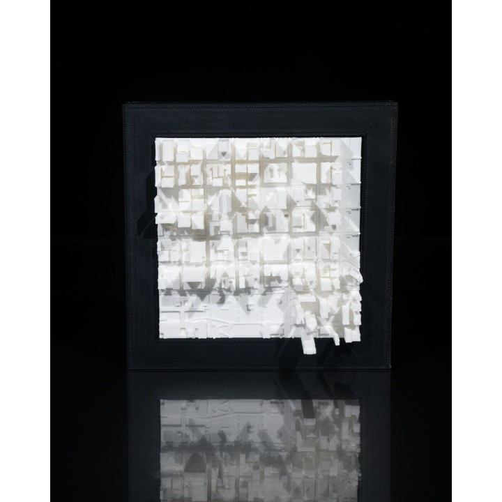 3D City Frames - Chicago