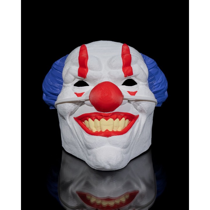 Wearable Evil Clown Mask