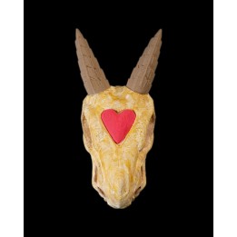 Silver Hatchling Skull