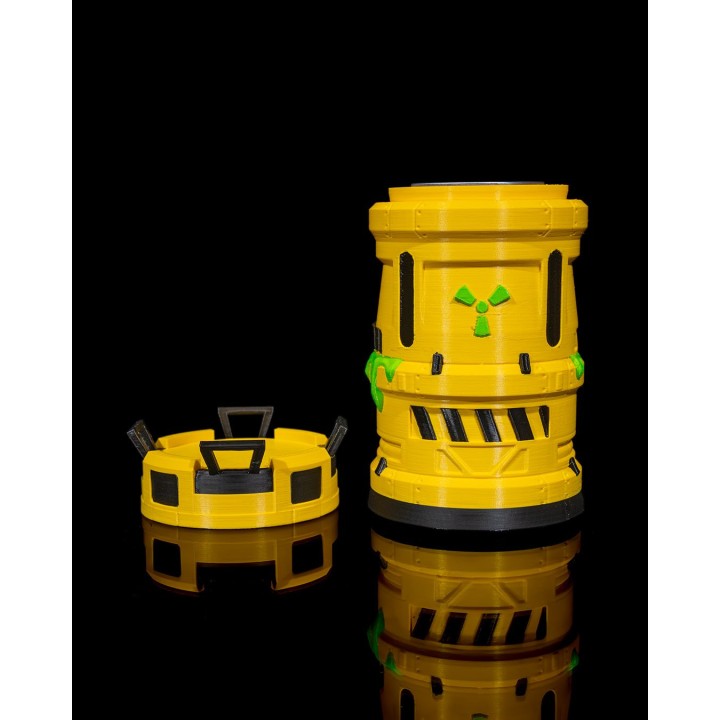 Toxic Waste Can Holder
