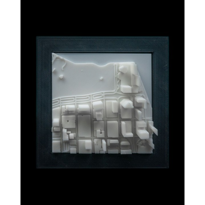 3D City Frames - Miami