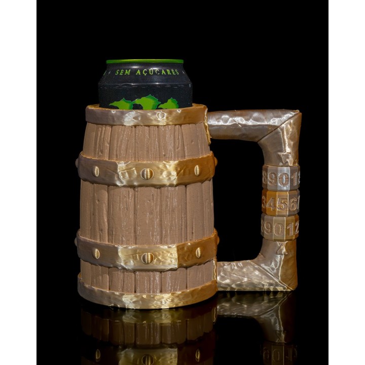 Keg o’ Beer Can Holder