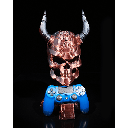 Sci-fi Skull Controller & Headphone Holder