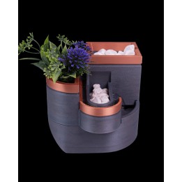 Forme et Feuillage - Plateau Fontaine & Cache-Pot