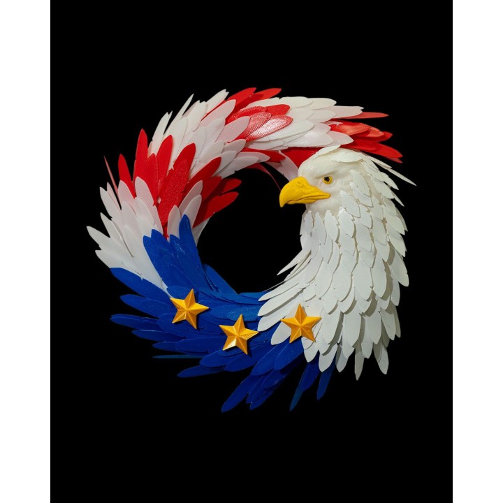 Bald Eagle Garland