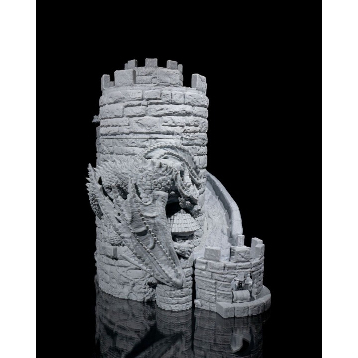 Dice Tower Wine Bag Dispenser