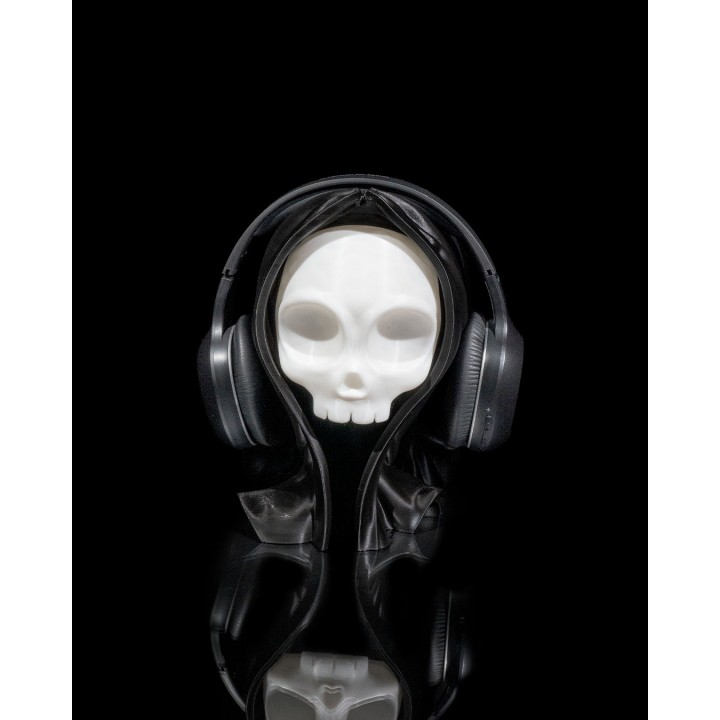 Grinning Reaper Headphone Holder