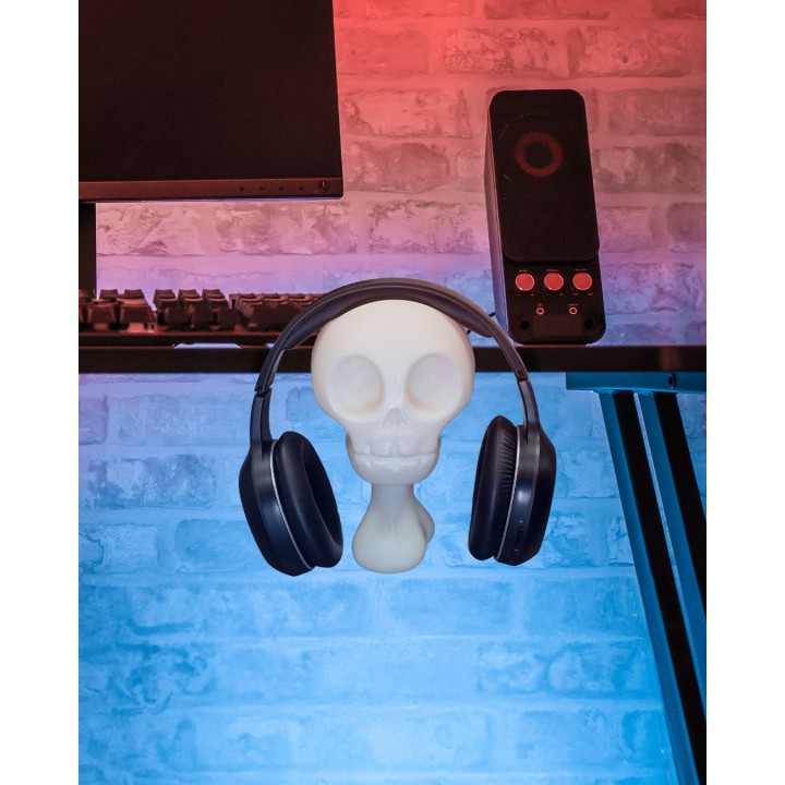 Skull Vise Headphone Holder