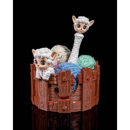 Peasheepful Kit Yarn Bowl and Hook Case