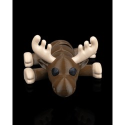 Elan Articulé Décoratif - Figurine | Impression 3D Artisanale Occitanie