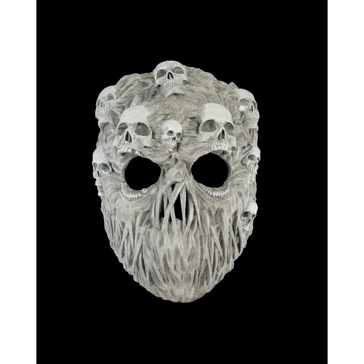 Ghoul Face Halloween Mask