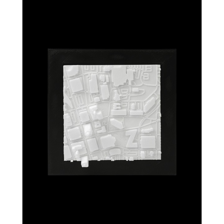 3D City Frames - Des Moines