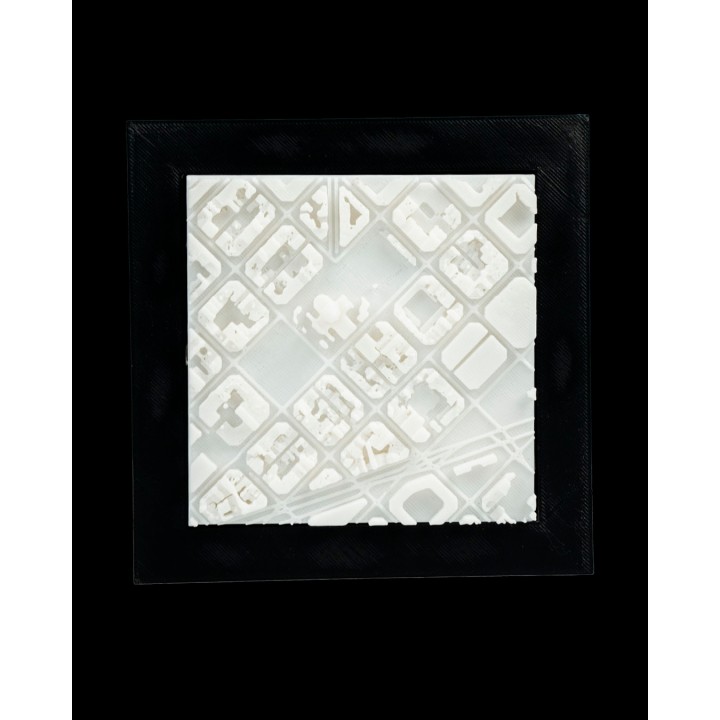 3D City Frames - Barcelona - 15cm Version