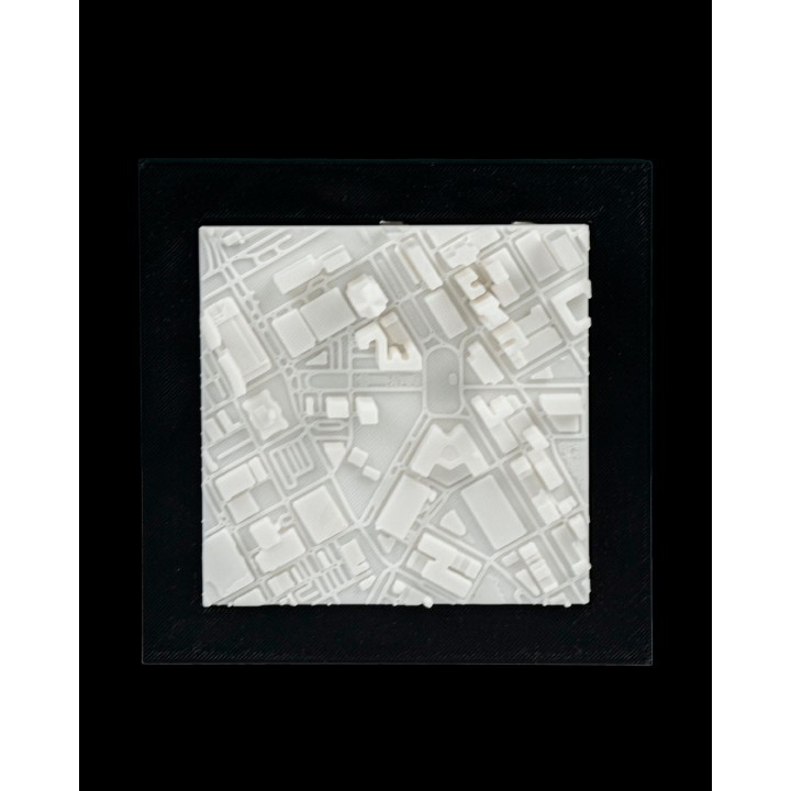 3D City Frames - Detroit - 15cm Version