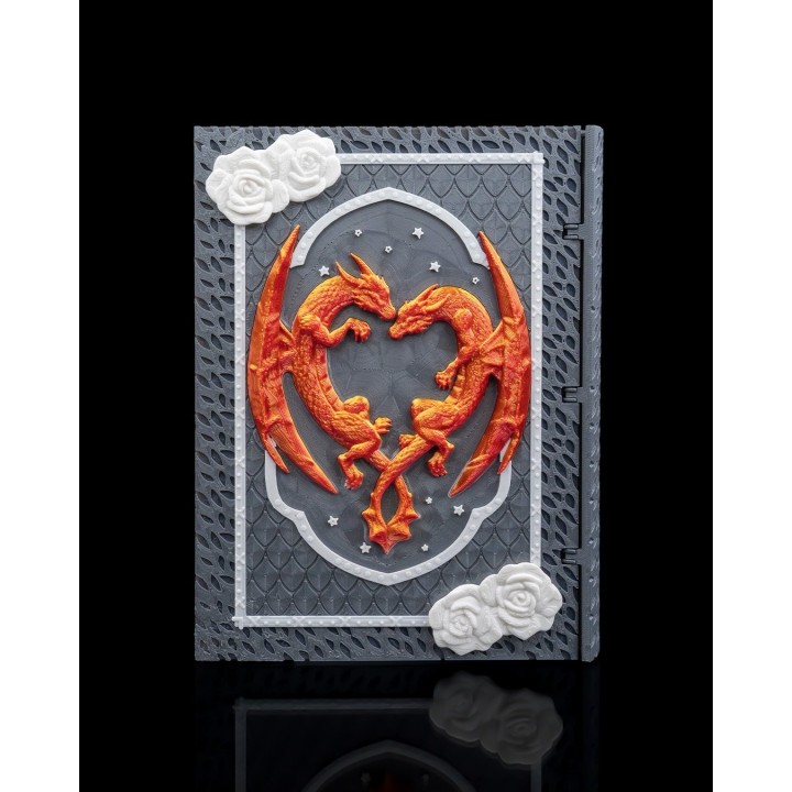 Draconic Love Custom Scrapbook