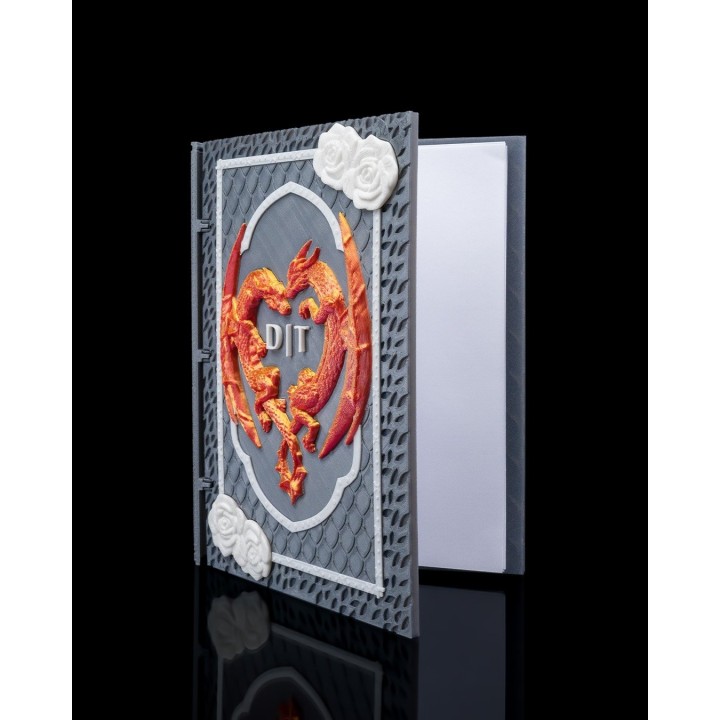 Draconic Love Custom Scrapbook
