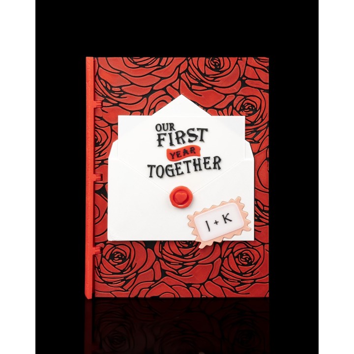 Love Letter Custom Scrapbook