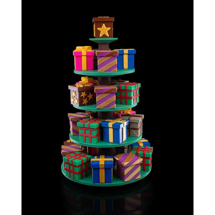 Tree Top Gifts Countdown Containers
