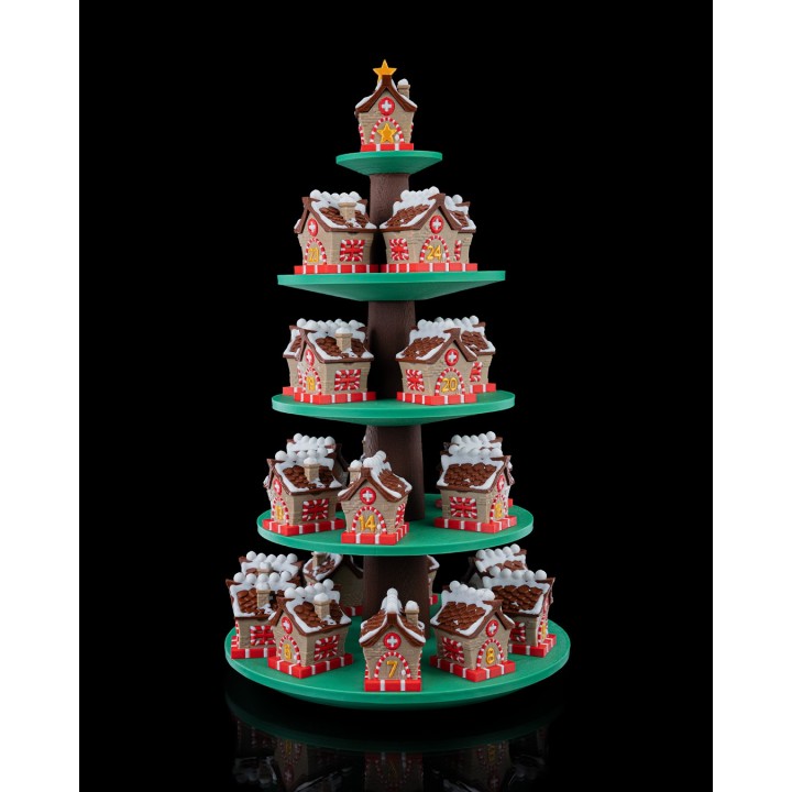 Tree Top Village Countdown Containers