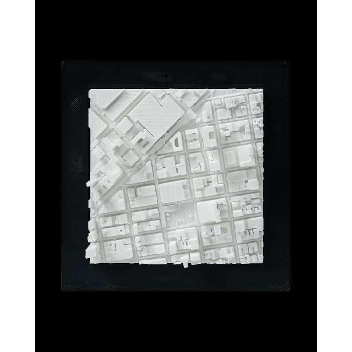 3D City Frames - San Francisco - 15cm Version