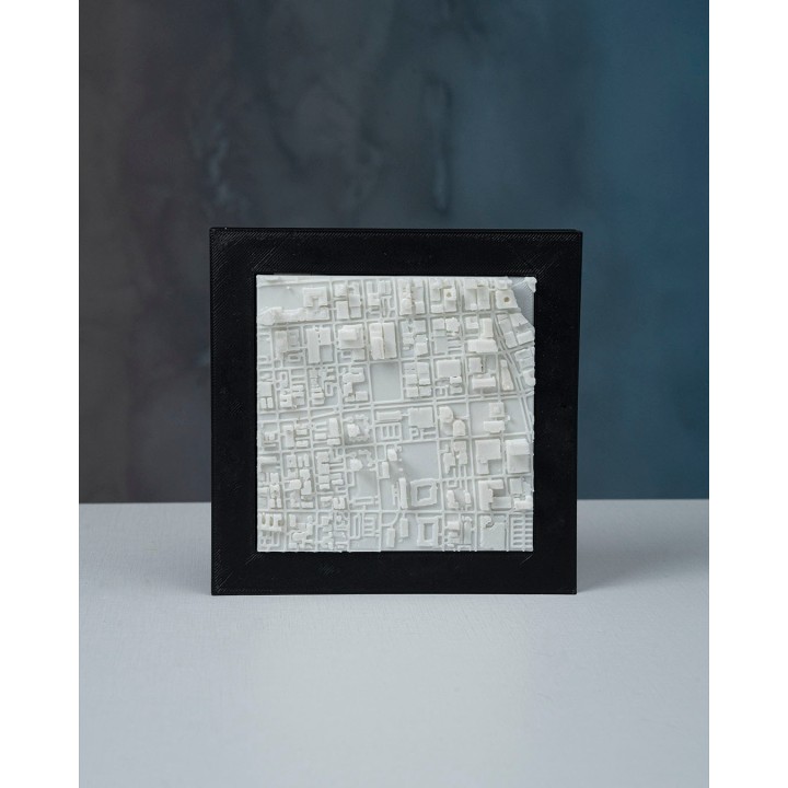3D City Frames - Milwaukee - 9,5cm Version
