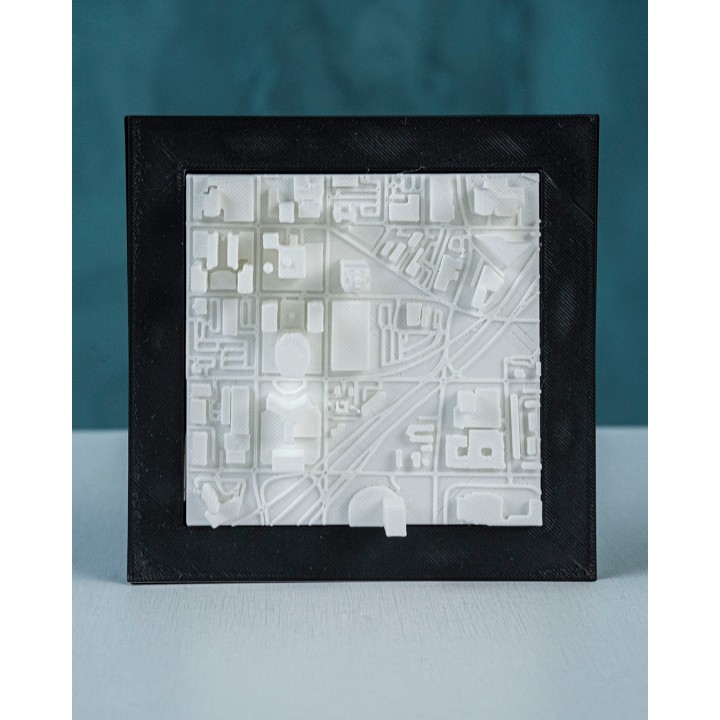 3D City Frames - Atlanta - 15cm Version
