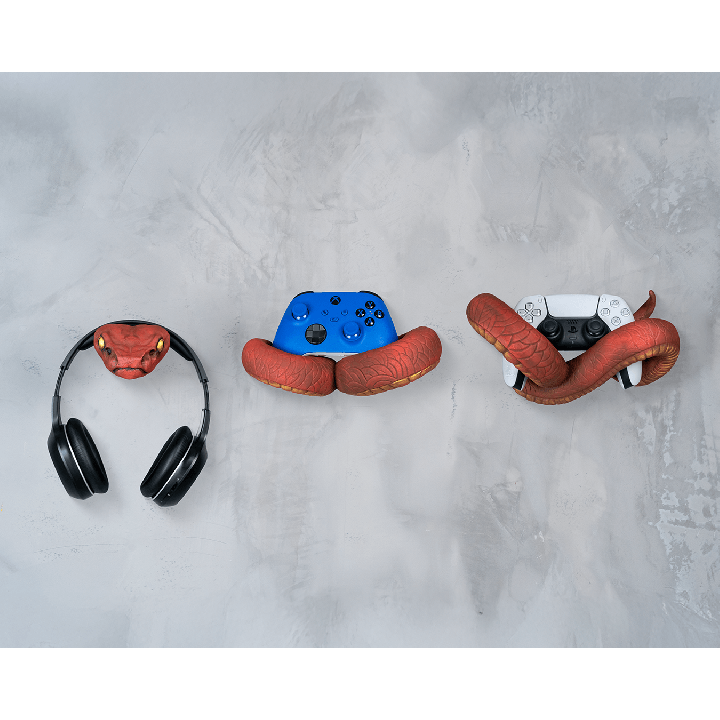 Silent Slither Controller & Headphone Holder