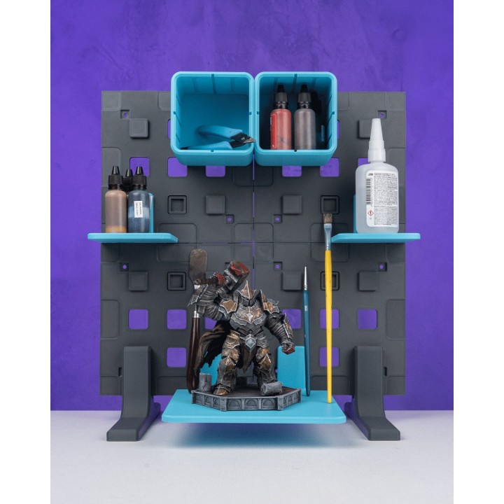 Socle D'Exposition Artisanal - Support de Rangement