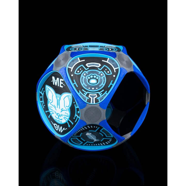 Cyber Pattern Pet House