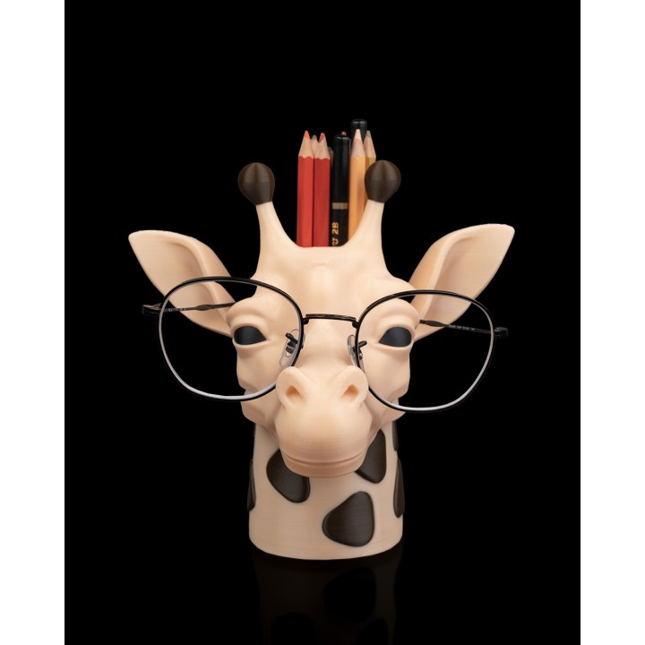 Mr. Giraffe Glasses and pen holder