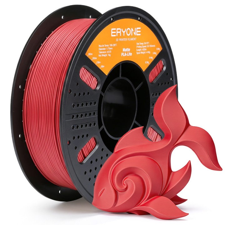 PLA Lite Matte Filament - 1.75mm±0.03mm (1kg) | Espace Maker