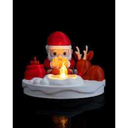 Santa’s Bonfire - Table Lamp