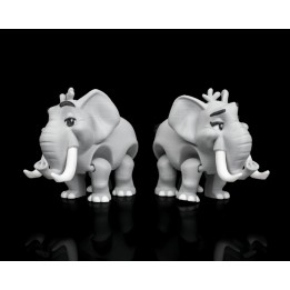 Paire d'éléphants