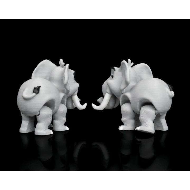 Paire d'éléphants