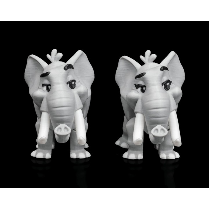 Paire d'éléphants