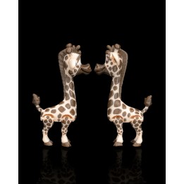 Paire de girafes
