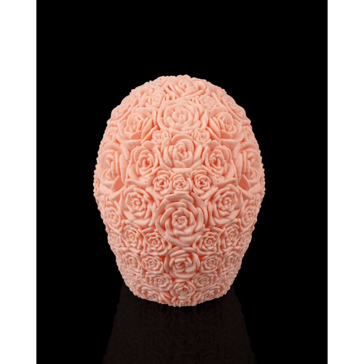 Crâne Floral Décoratif - Sculpture