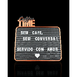 Coffee Time - Letter Board