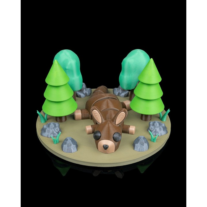 Décor — Kangourou Calme Figurine Decorative (figurine vendue séparément)