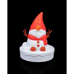 Décor — Gnome de Neige (figurine vendue séparément)