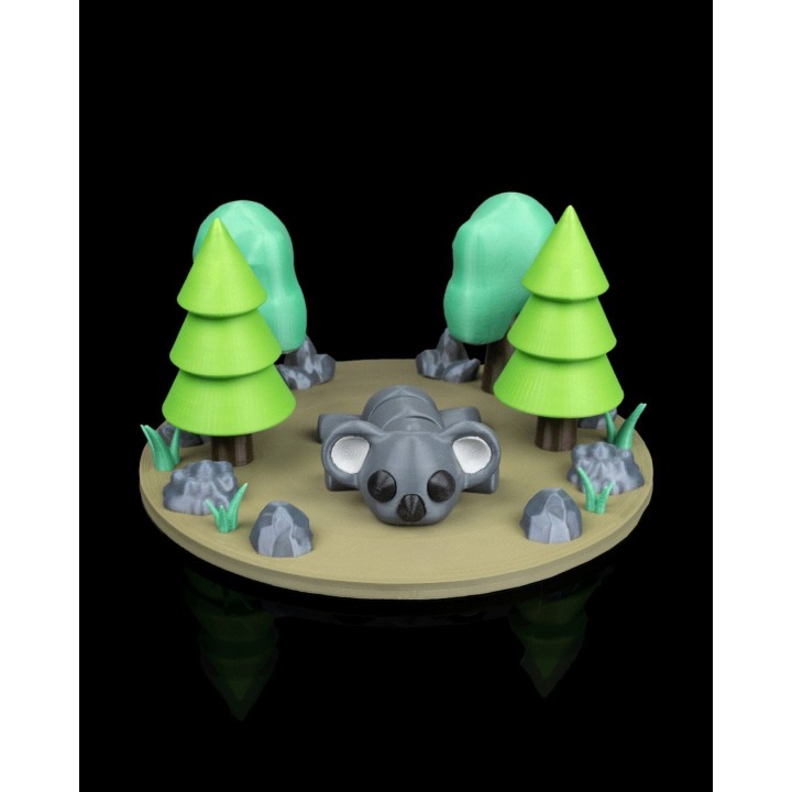 Décor — Koala Calme Figurine (figurine vendue séparément)