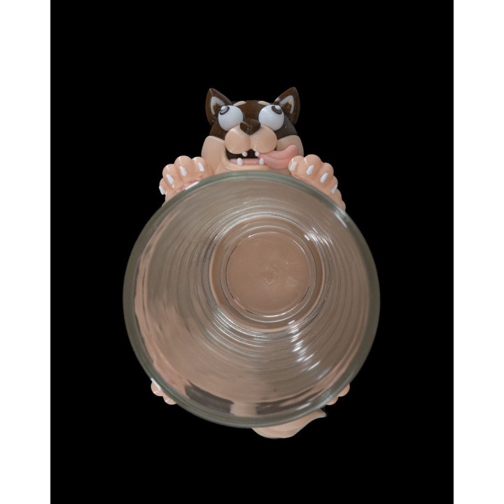Dessous-de-verre animal éclaté