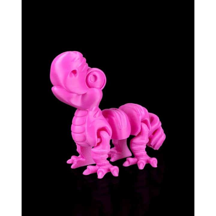 Dinosaure flexible à rayures | Maison Drabiec