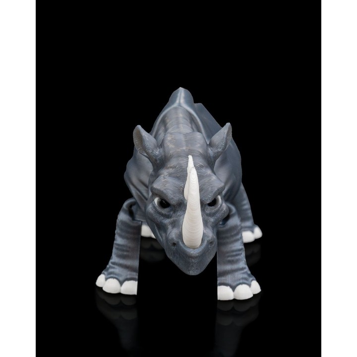 Rhinocéros miniature imprimé | Maison Drabiec