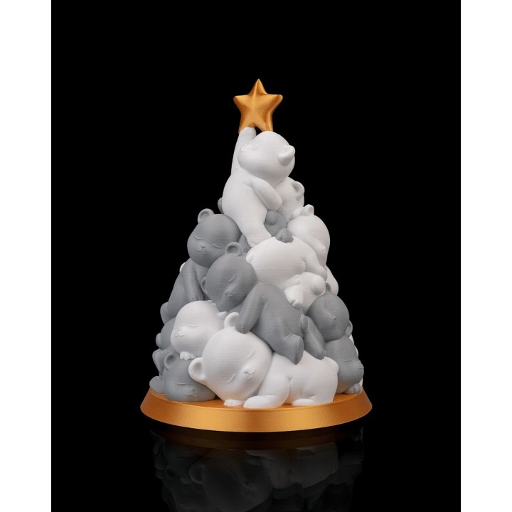Noël en peluche ourson | Maison Drabiec