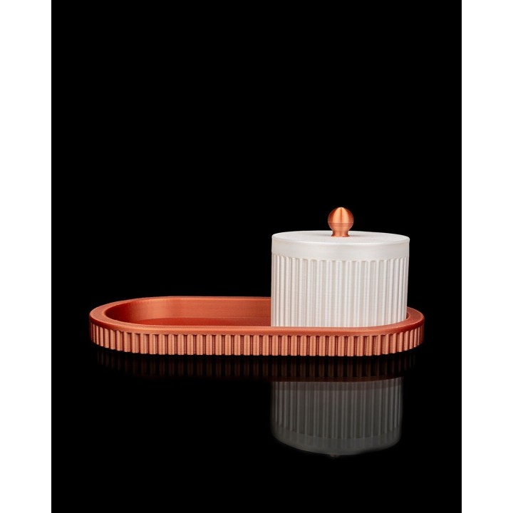 Plateau royal avec compartiments | Maison Drabiec