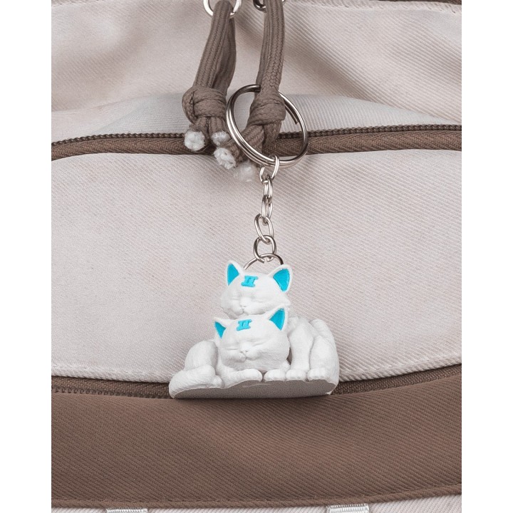 Gemini Charm | Impression 3D Artisanale Occitanie