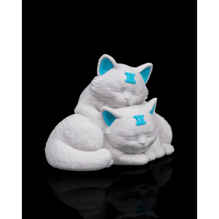 Gemini Charm | Impression 3D Artisanale Occitanie