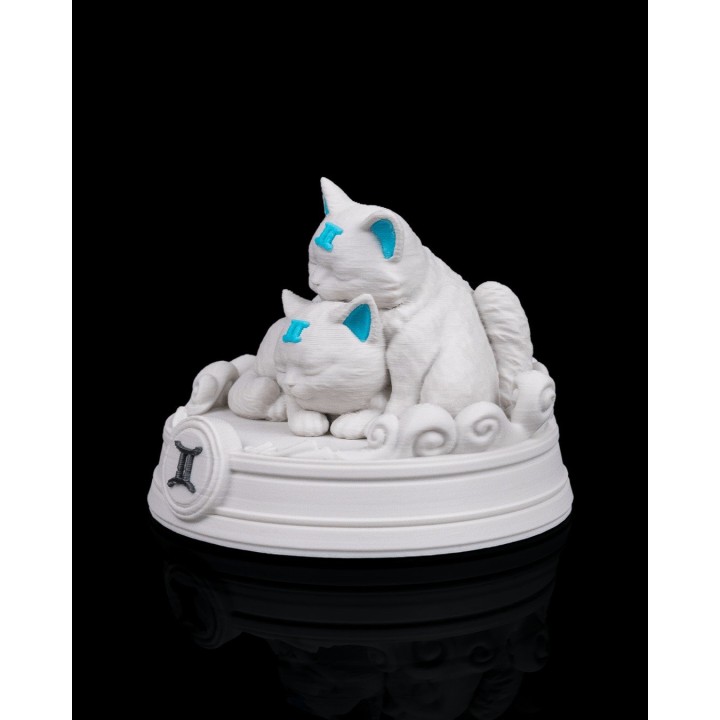 Gemini Charm | Impression 3D Artisanale Occitanie